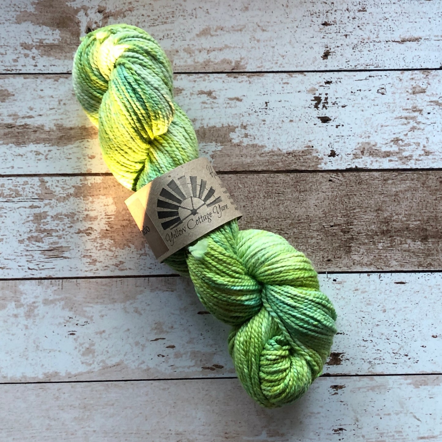 Yellow Cottage Yarn  Cotton DK - Variegated